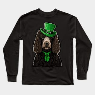 Poodle St. Patrick's Day Long Sleeve T-Shirt